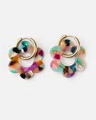 Boucles d'oreilles Maxi fleurette Confettis