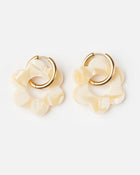 Boucles d'oreilles Maxi fleurette Nude