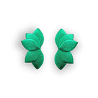 NEW Boucles d’oreilles Odette Vert irisé