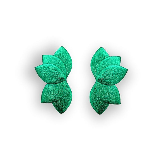 NEW Boucles d’oreilles Odette Vert irisé