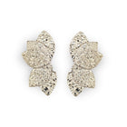 Boucles d’oreilles Odette Or blanc