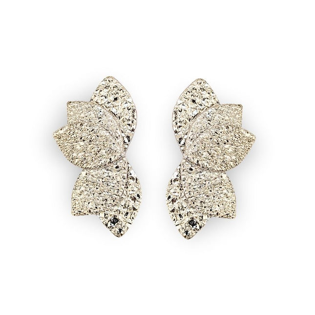 Boucles d’oreilles Odette Or blanc