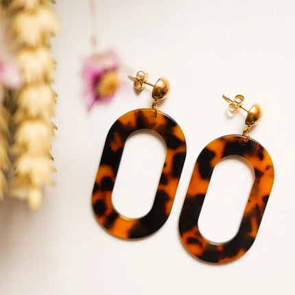 Boucles d’oreilles Misha écailles