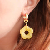 NEW Boucles d’oreilles Ana Jaune