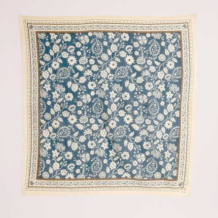 NEW Foulard Indiennes Bleu orage