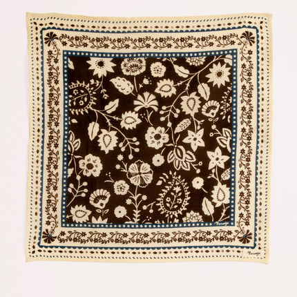 NEW Foulard Indiennes Chocolat (small)