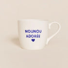 Le mug coeur Nounou adorée