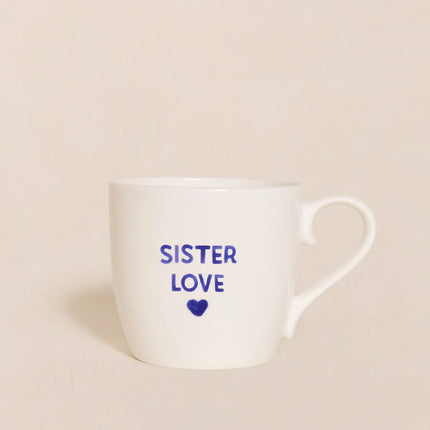 Le mug coeur Sister love