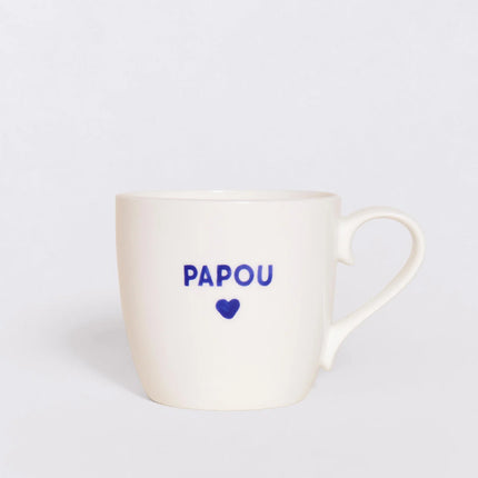 Le mug coeur Papou