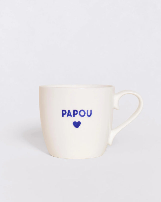 Le mug coeur Papou