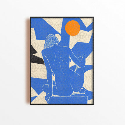 NEW Puzzle Peau bleue by Eté 1981