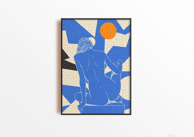 NEW Puzzle Peau bleue by Eté 1981