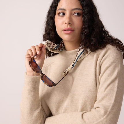 NEW Foulard Indiennes Chocolat (small)