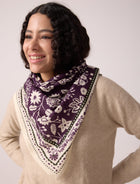 NEW Foulard Indiennes Violet