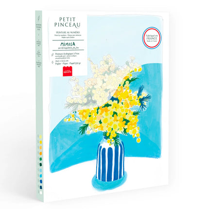 Coffret peinture au numéro - Mimosa