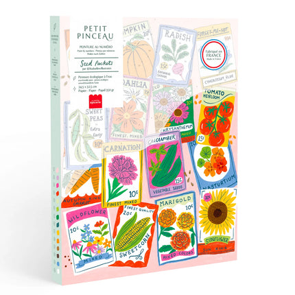 Coffret peinture au numéro - Seed Packets