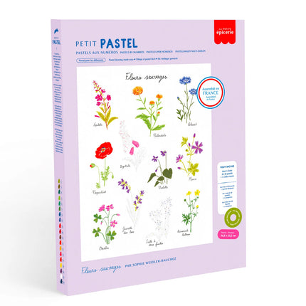 Coffret Petit Pastel - Fleurs sauvage