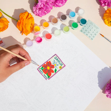 Coffret peinture au numéro - Seed Packets