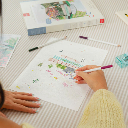Petit Crayon - Place aux fleurs