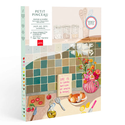 Coffret peinture au numéro - Pasta & Magic