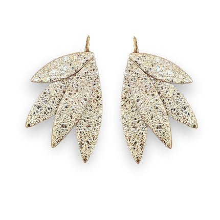 Boucles d’oreilles Selma Or blanc