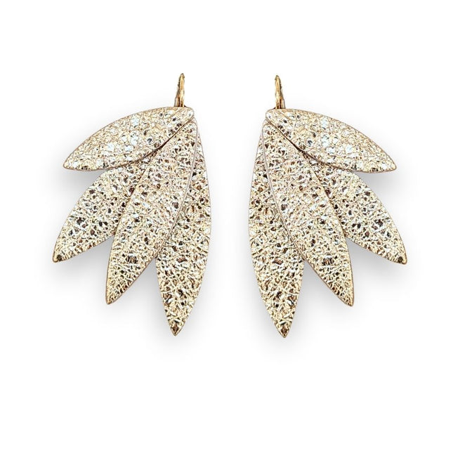 Boucles d’oreilles Selma Or blanc