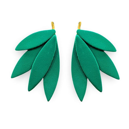 Boucles d’oreilles Selma Vert jungle