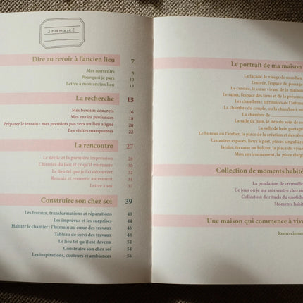Carnet de naissance de ma maison