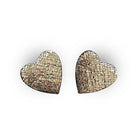 Boucles d’oreilles Venus Carbone irisé