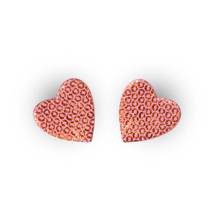 NEW Boucles d’oreilles Venus Pêche sequins