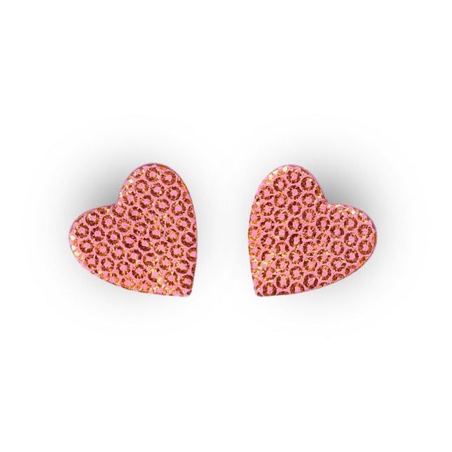 NEW Boucles d’oreilles Venus Pêche sequins