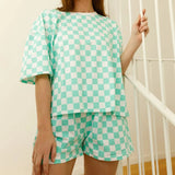 NEW Pyjama coton bio Damier - We are Jolies