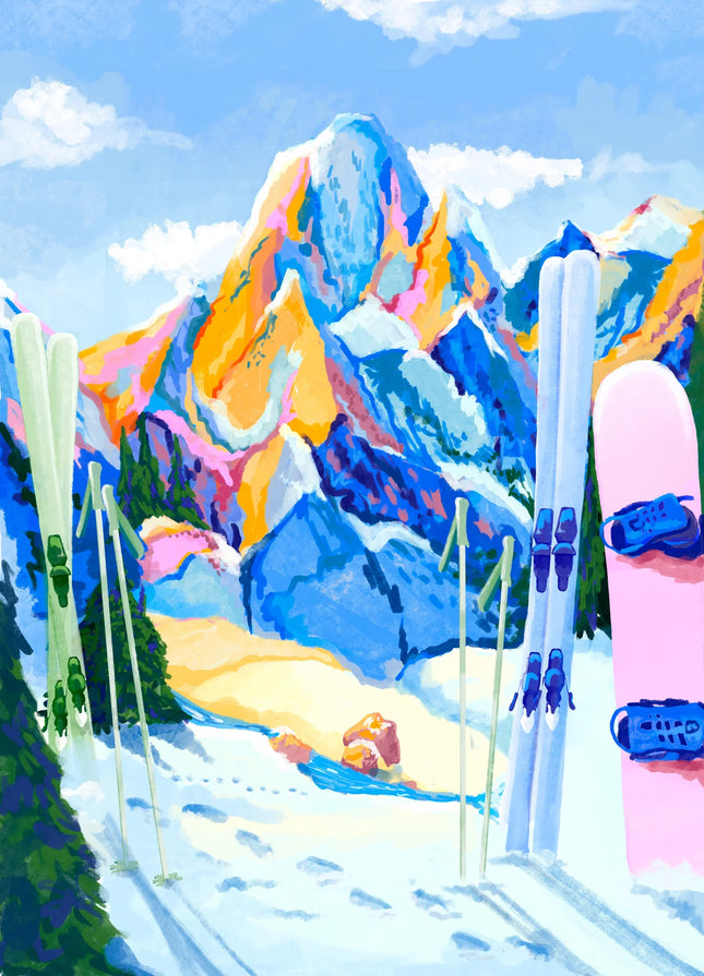 NEW Puzzle Snow must go on