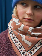 NEW Foulard Teckel Brown (small)