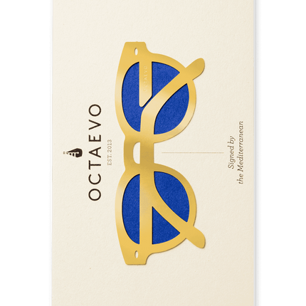 Marque-page en laiton Lunettes