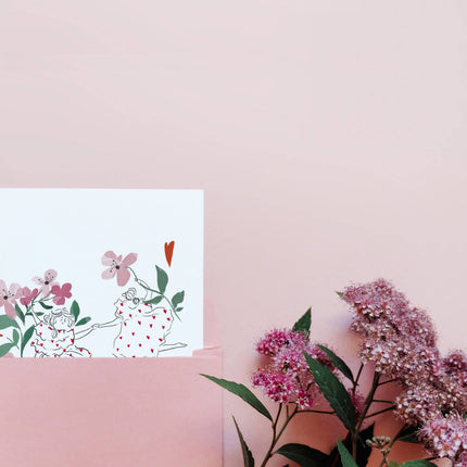 Carte double « Joyeuses »