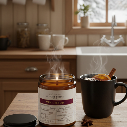 NEW Bougie parfumée Vin Chaud