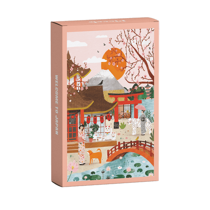 Mini-puzzle 99 pièces Bienvenue au Japon
