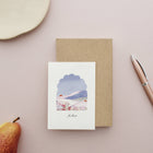 Carte double Bonjour