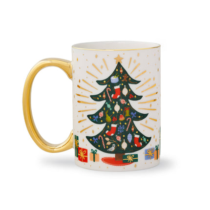 Tasse en porcelaine Holiday Tree