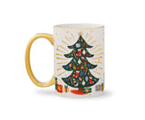 Tasse en porcelaine Holiday Tree Rifle Paper