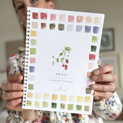 Cahier d'aquarelle Fruits
