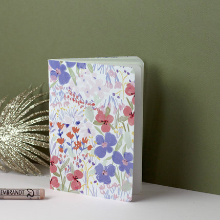 Carnet A6 Fleuri 