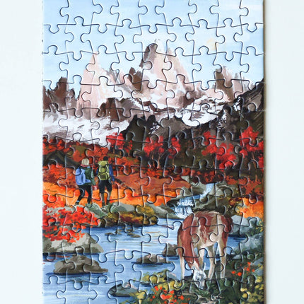 Mini-puzzle 99 pièces Patagonie