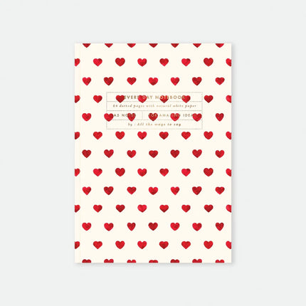 Carnet A5 Coeur