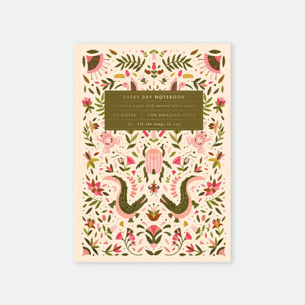 Carnet A5 Pink Croco