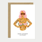 Carte postale Happy birthday Summer queen