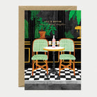 Carte postale Life is better - debrief