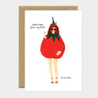 Carte postale Love you tomatoes