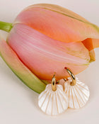 Boucles d'oreilles Baby mermaid Nude